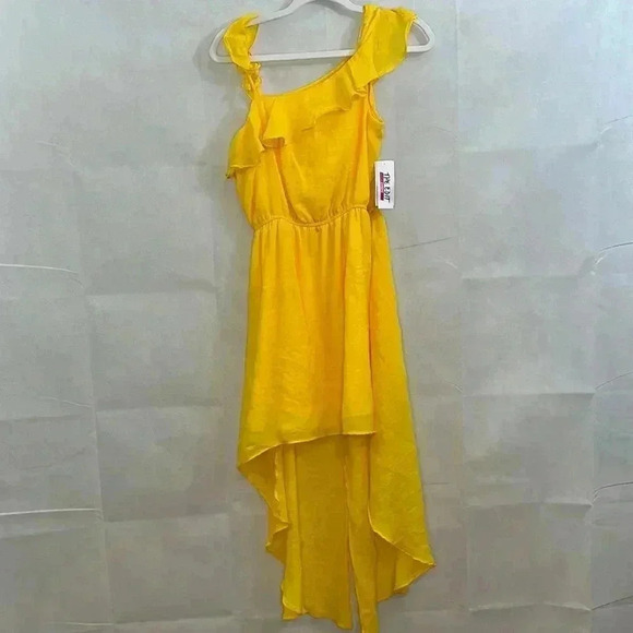 The Edit Yellow Low High Sundress - Picture 1 of 6